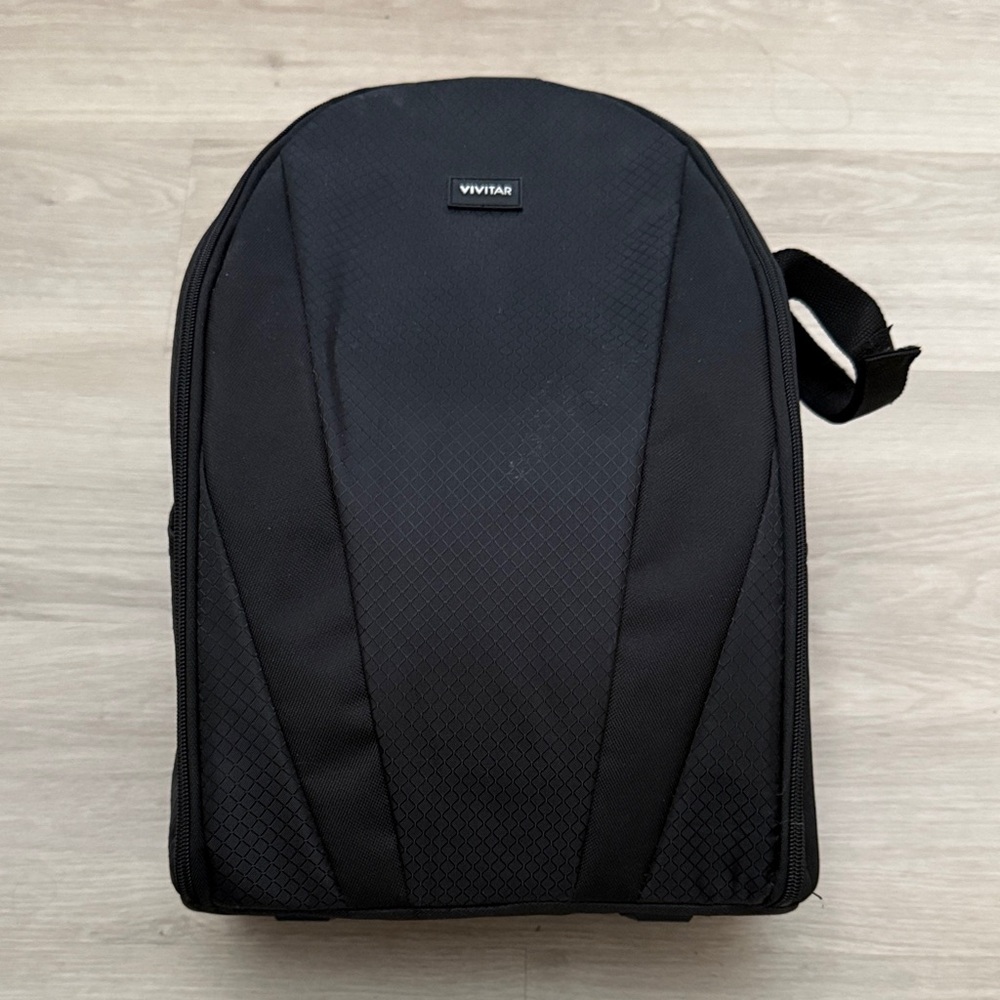 Vivitar Black Camera Backpack Case